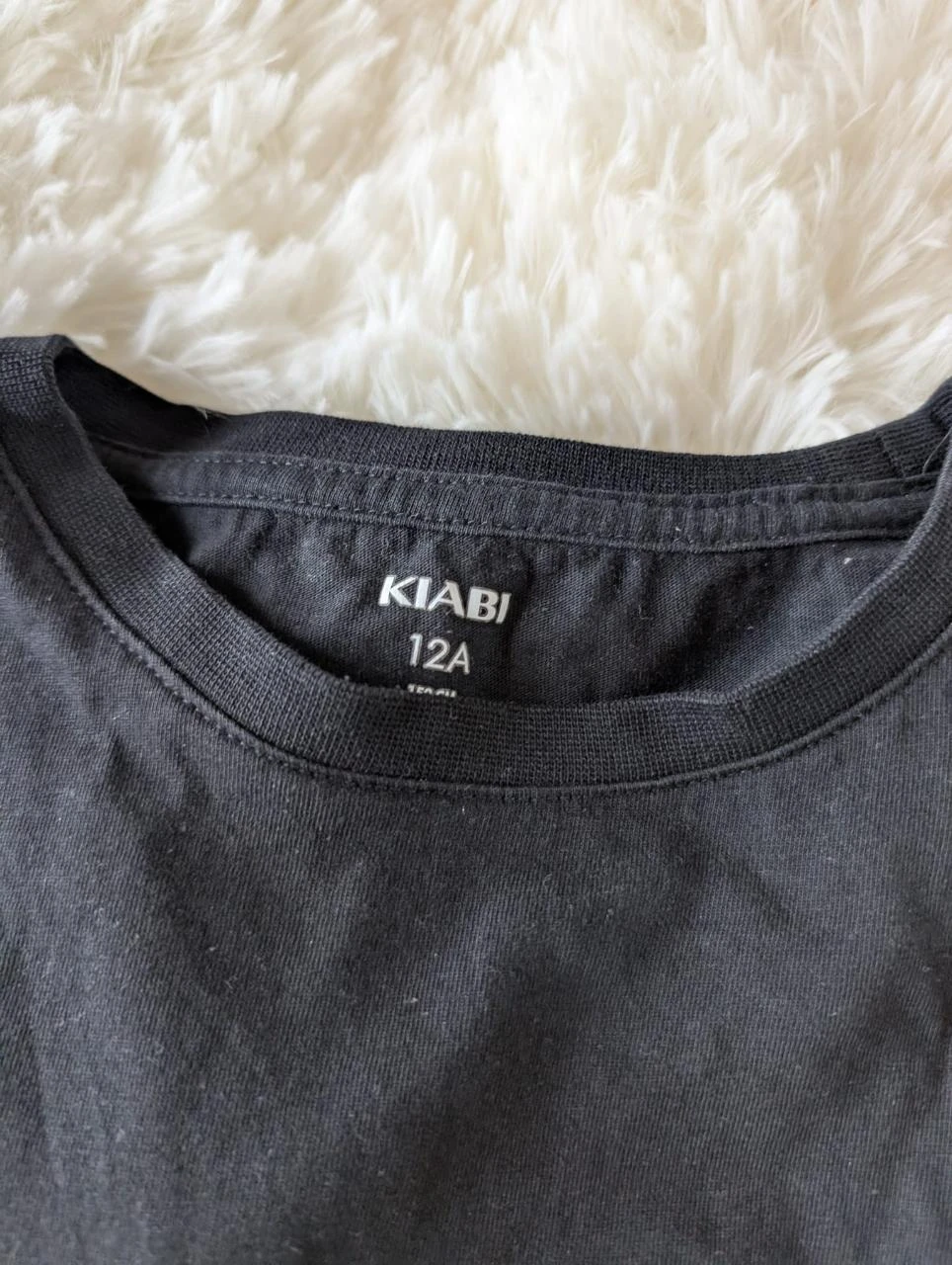 T-shirt preto básico KIABI | 12 anos – photo 3